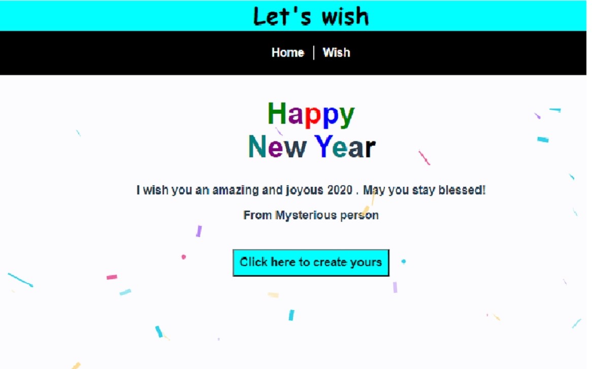 Wish website screenshot